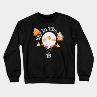 Chinese Balloon "Spy in The Sky" Crewneck Sweatshirt